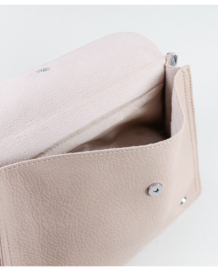 Lady Taupe Bolsa con particiones