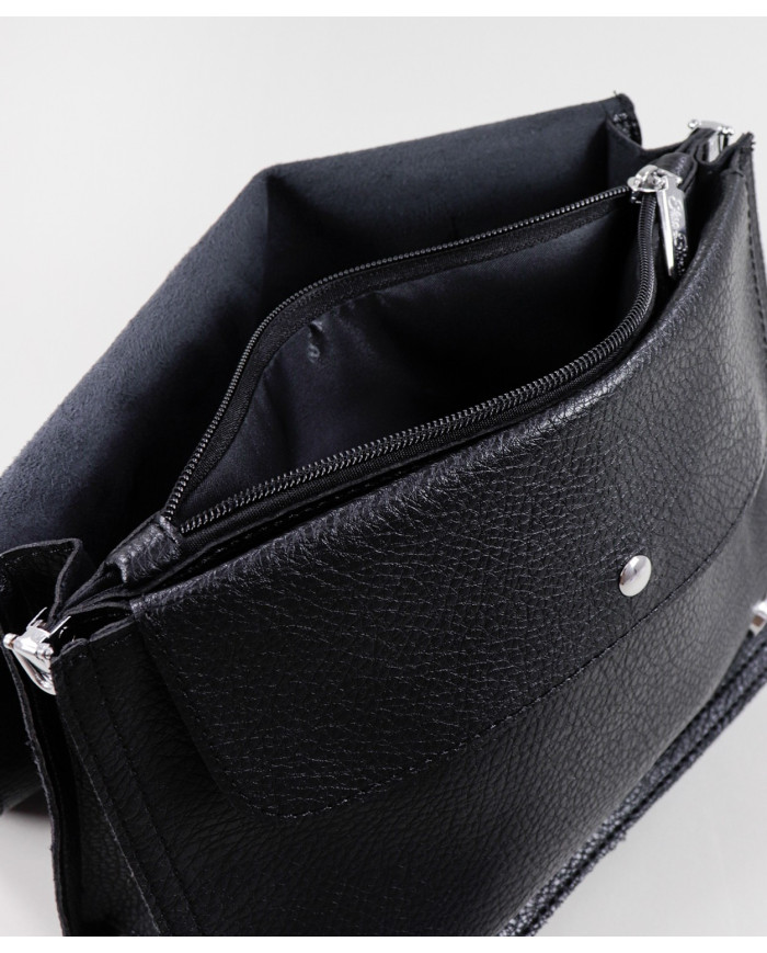 Lady's Black Suitcase with Partitions