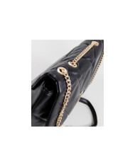 Lady's Black Suitcase with Chain Handle