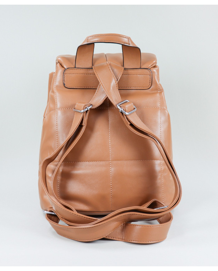 Mochila Camel con cordones ajustables