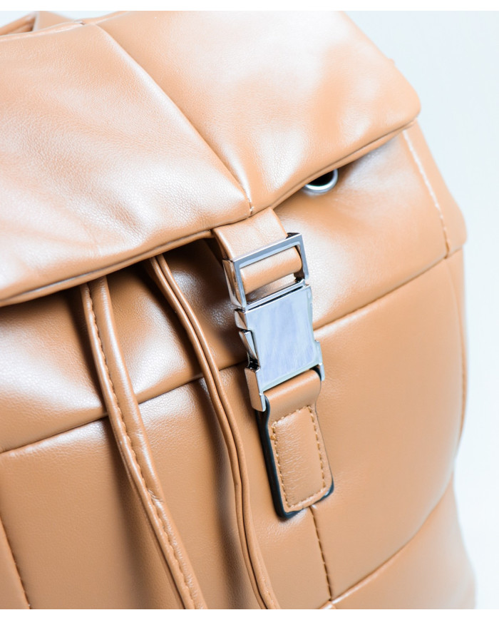 Mochila Camel com Cordões Ajustáveis