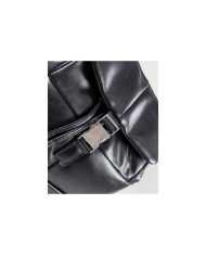 Black Backpack with Adjustable Cords