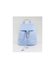 Mochila Azul com Cordões Ajustáveis