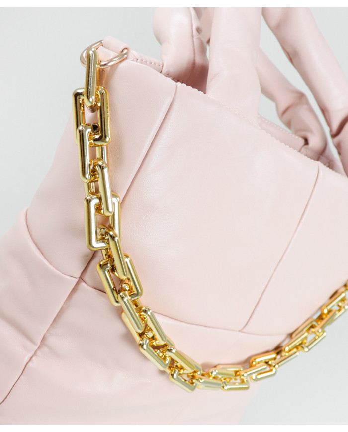 Pink Lady Bag with Removable Chain