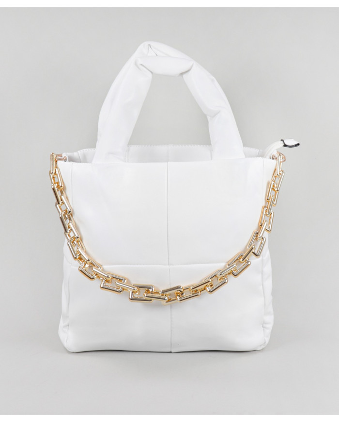 Lady White Case with Removable Chain