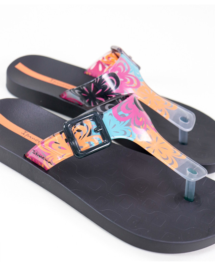 Zapatillas Ipanema Arte Urbano Conecta Negro