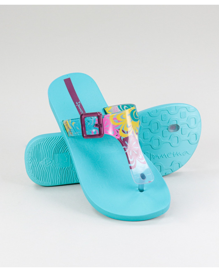 Slippers Ipanema Urban Art Conecta Turquesa