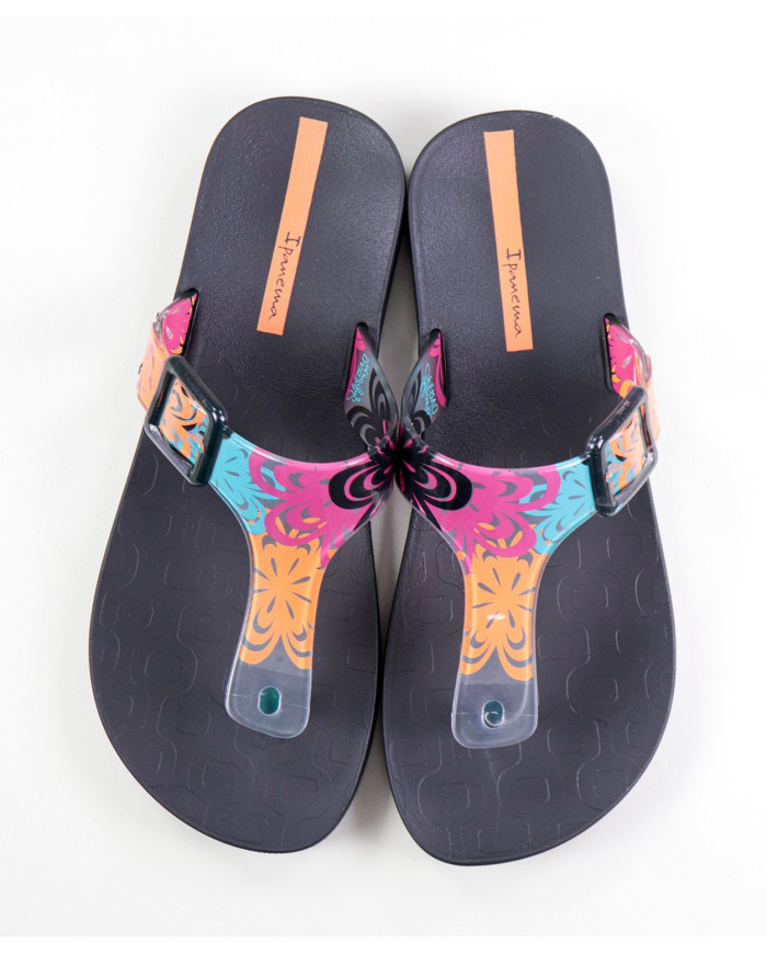 Slippers Ipanema Urban Art Connects Black