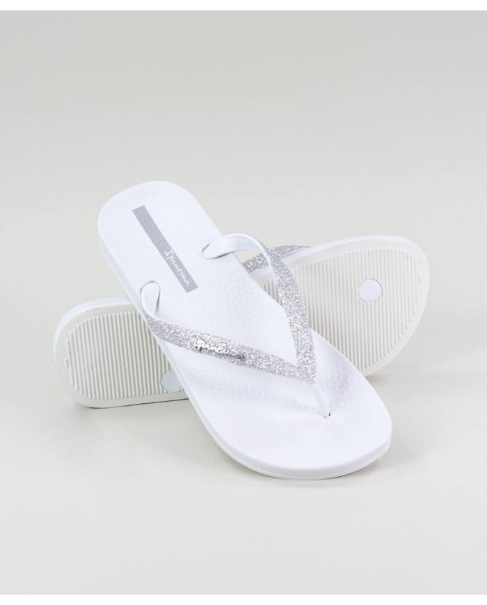 Chinelos Ipanema Anatomic Lolita Prata