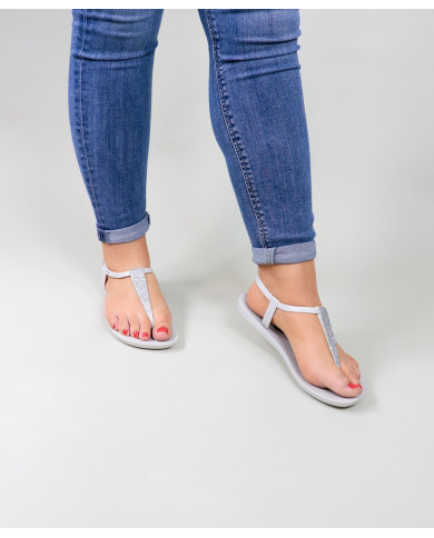 Sandalias Ipanema Clase Pop Plata