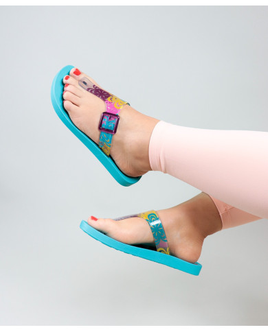 Zapatillas Ipanema Urban Art Conecta Turquesa