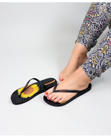 Chinelos Ipanema Anatomic Temas XII Pretos