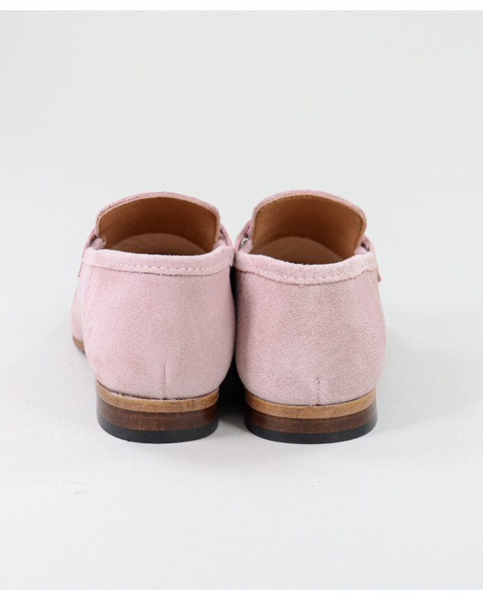 Zapatos Rasos de mujer con aplicación de oro