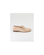 Zapatos Rasos de mujer con aplicación de oro