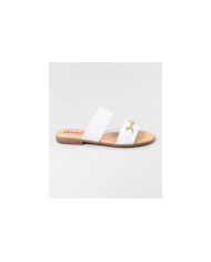 Señoras Zapatillas con Golden Aplique