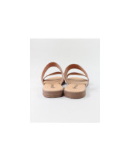 Pink Slippers with Golden Applique