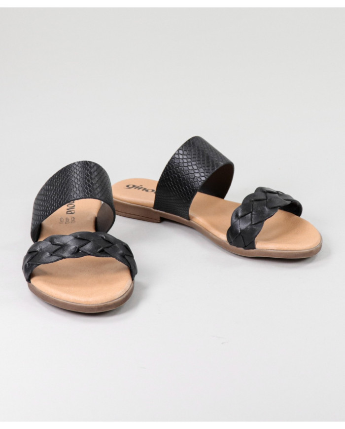 Zapatillas de Mujer Ginova con dos Tiras