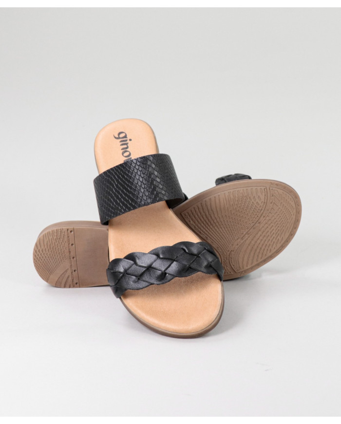 Zapatillas de Mujer Ginova con dos Tiras