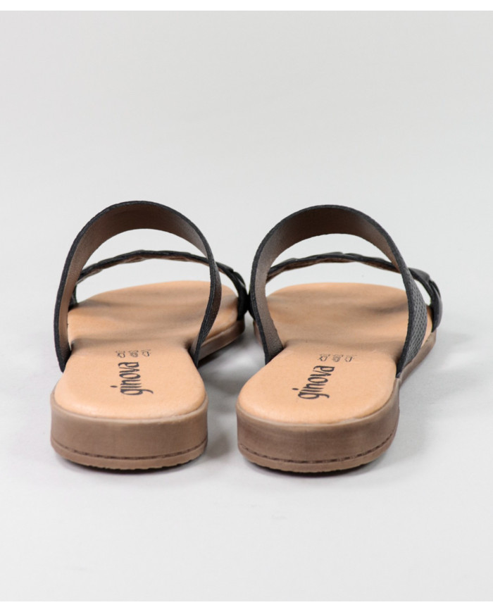 Zapatillas de Mujer Ginova con dos Tiras