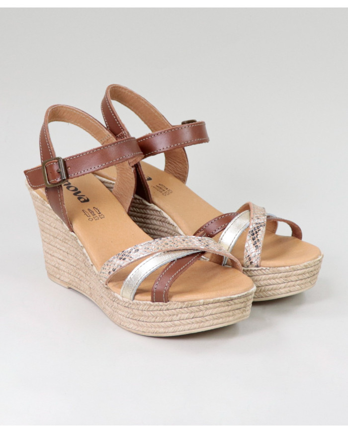 Sandalias de Cunha Senhora Ginova