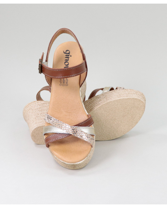 Sandalias de Cunha Senhora Ginova