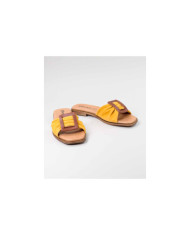 Slippers with Application in Ladies Skin Ginova