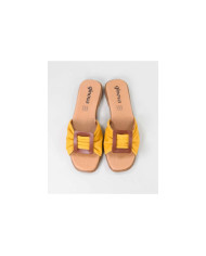 Pantuflas Ginova de Mujer con Apliques de Piel