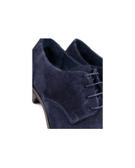 Blue Ginova Man Shoes with Rubber Sole