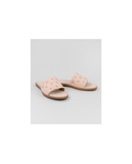 Chanclas de Mujer Ginova con Adornos Dorados