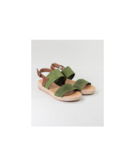Taupe de Senhora Ginova sandals with Tiras