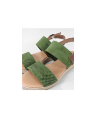 Taupe de Senhora Ginova sandals with Tiras