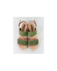 Taupe de Senhora Ginova sandals with Tiras