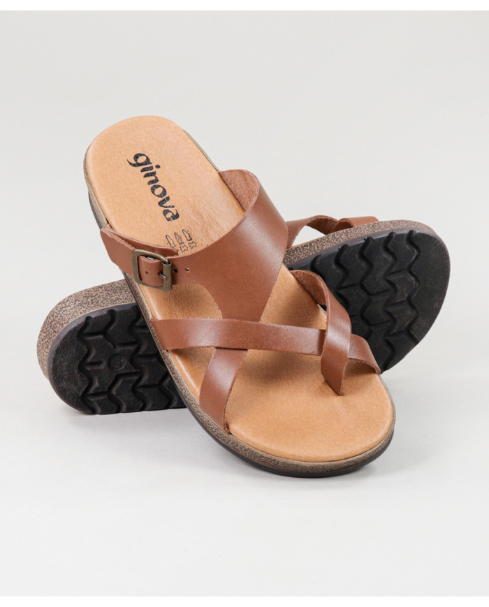 Damas Ginova Zapatillas con Buckle