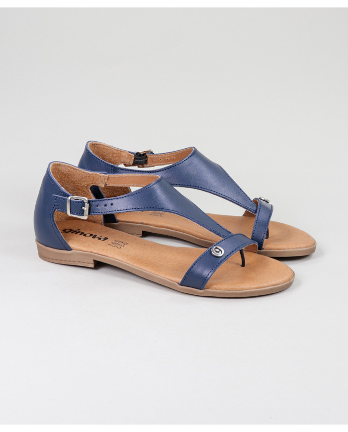 Blue Sandals by Lady Ginova Adjustable