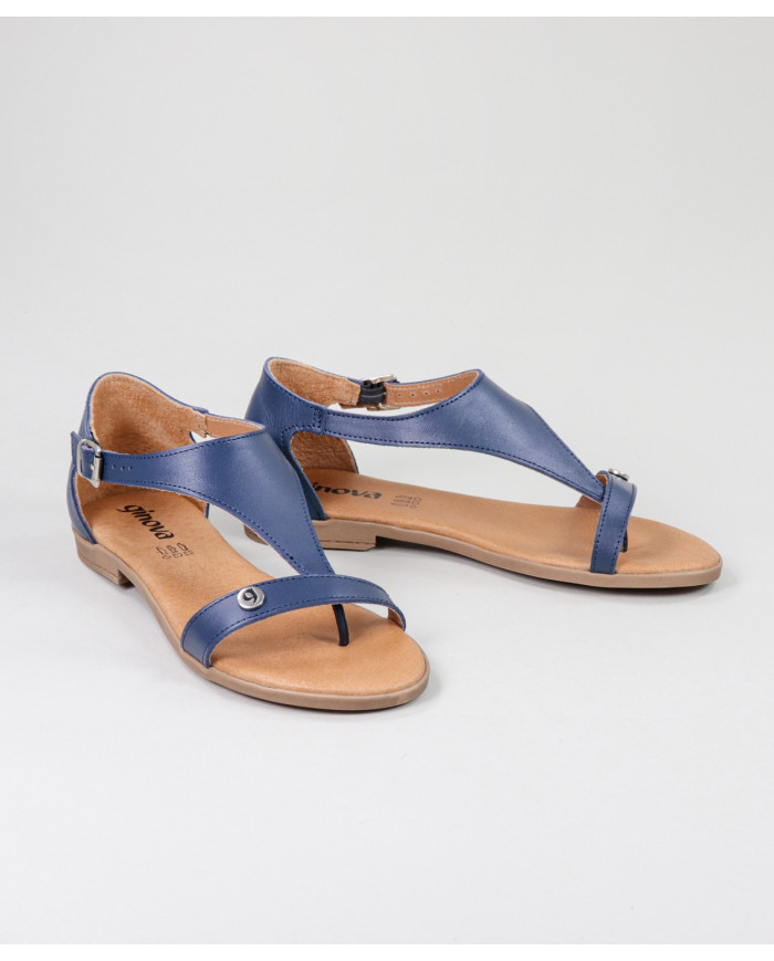 Blue Sandals by Lady Ginova Adjustable