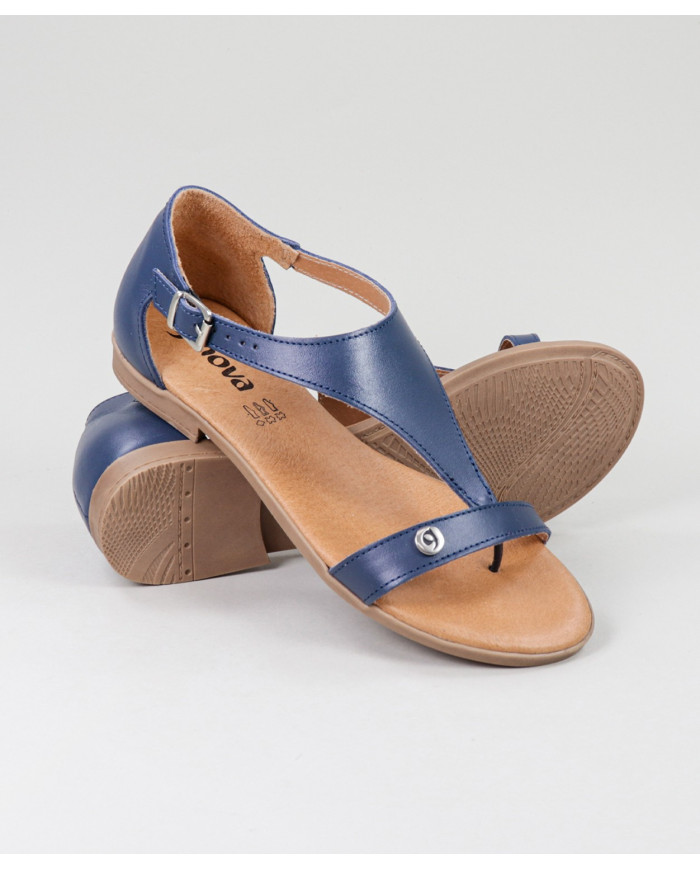 Blue Sandals by Lady Ginova Adjustable
