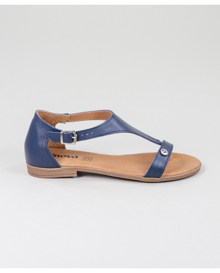 Blue Sandals by Lady Ginova Adjustable