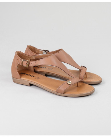 Camel de Senhora Ginova Sandals Adjustable