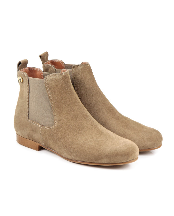 Ginova Rasas de Senhora Botas con Elastic