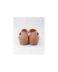 Sandálias Camel de Senhora Ginova Ajustáveis