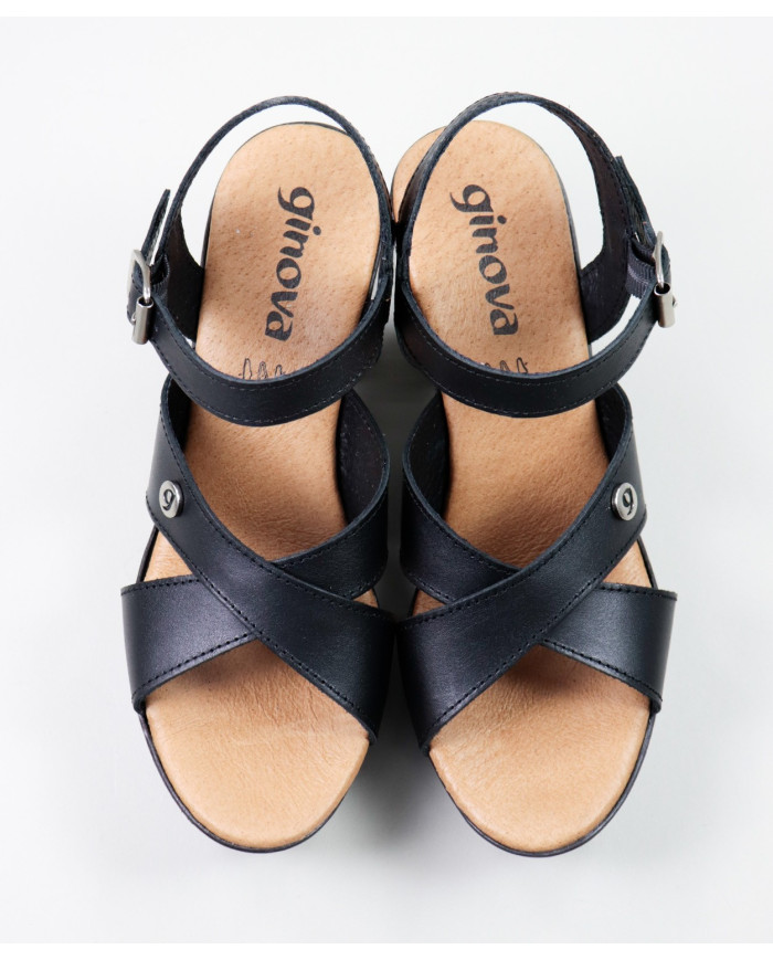 Compensated Sandal by Madame Ginova