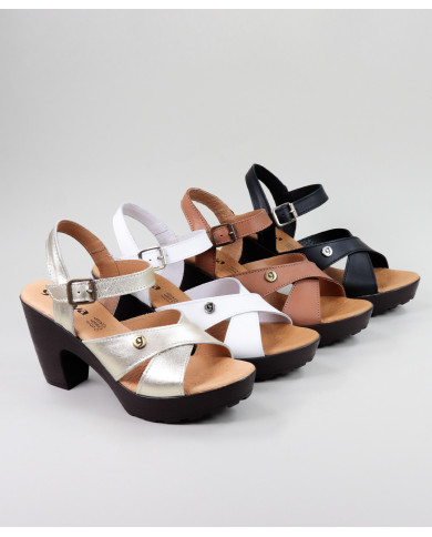 Sandálias Compensadas de Senhora Ginova