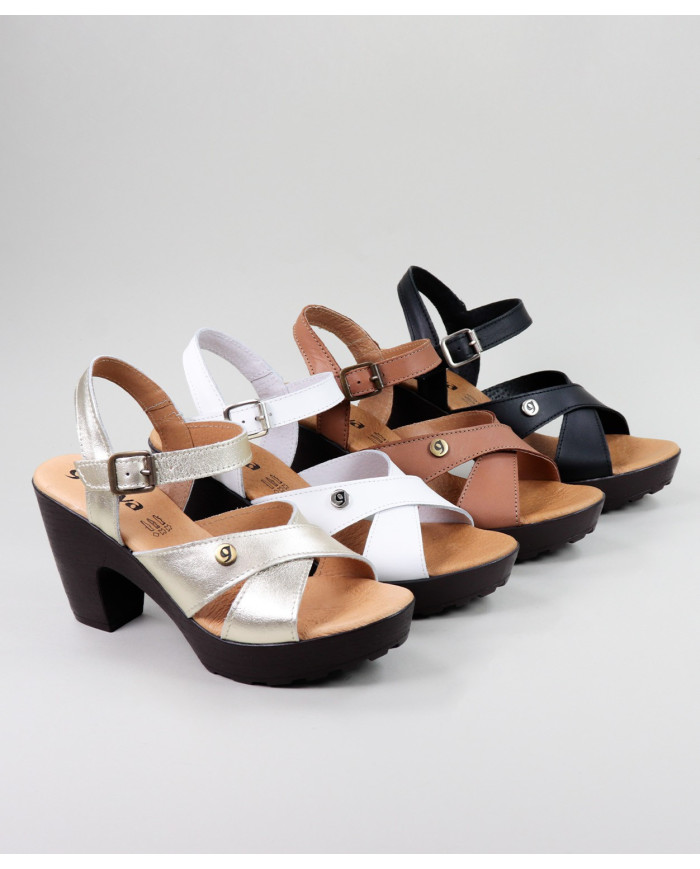 Ms. Ginova Compensated Sandals