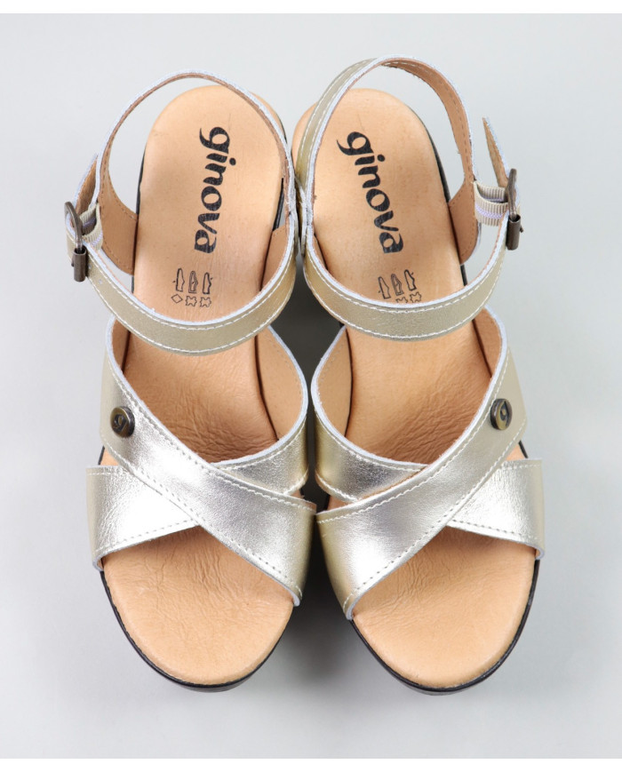 Compensated Sandal by Madame Ginova