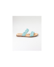 Chinelo com Tiras Entrançadas de Senhora Ginova