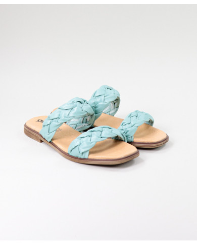 Chinelo com Tiras Entrançadas de Senhora Ginova