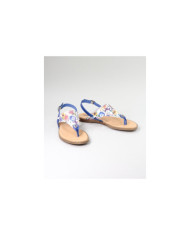 Lady Ginova Sandals with Floral Pattern