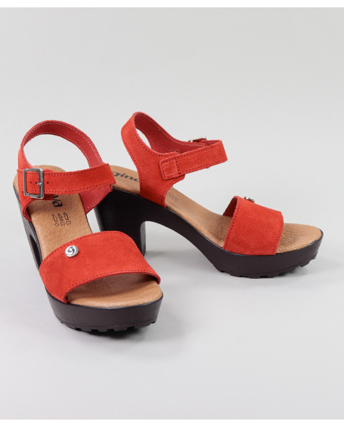 Red Sandals by Mrs Ginova Adjustable