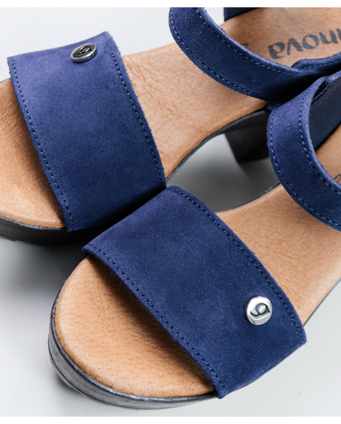 Blue Sandals by Lady Ginova Adjustable