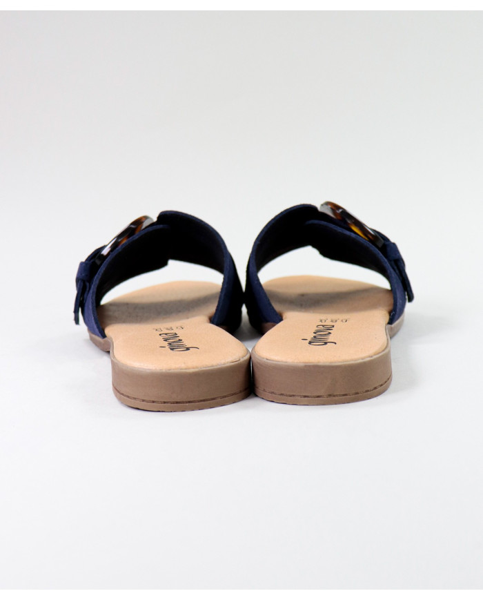 Zapatillas con Damas Buckle Ginova